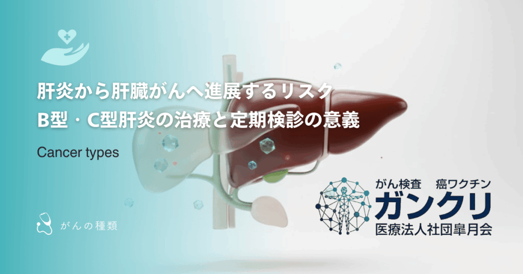 肝炎から肝臓がんへ進展するリスク|B型・C型肝炎の治療と定期検診の意義