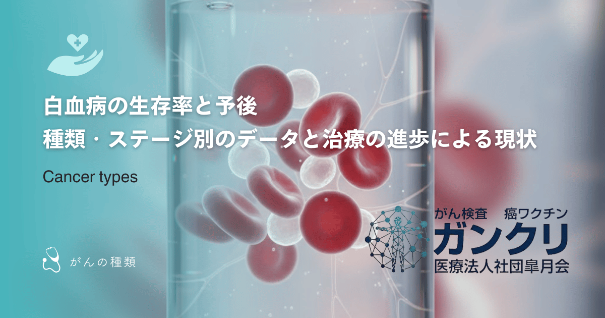 白血病の生存率と予後｜種類・ステージ別のデータと治療の進歩による現状