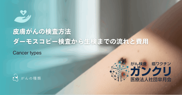 皮膚がんの検査方法｜ダーモスコピー検査から生検までの流れと費用