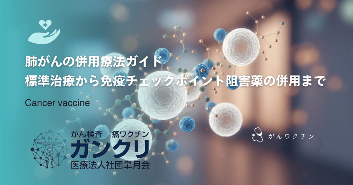 肺がんの併用療法ガイド｜標準治療から免疫チェックポイント阻害薬の併用まで