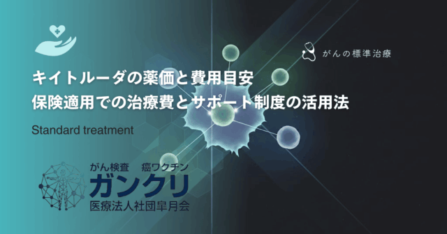 キイトルーダの薬価と費用目安｜保険適用での治療費とサポート制度の活用法