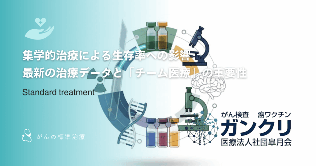 集学的治療による生存率への影響|最新の治療データと「チーム医療」の重要性