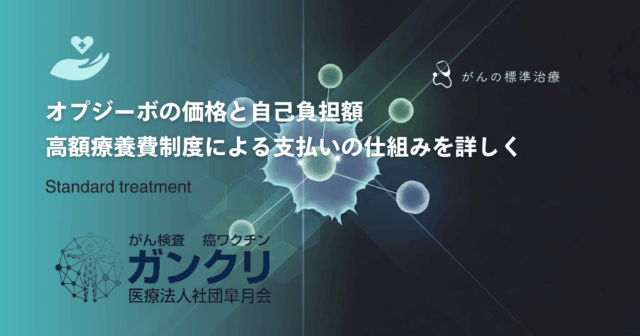 オプジーボの価格と自己負担額｜高額療養費制度による支払いの仕組みを詳しく