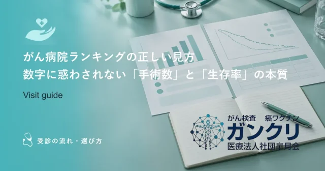 がん病院ランキングの正しい見方｜数字に惑わされない「手術数」と「生存率」の本質