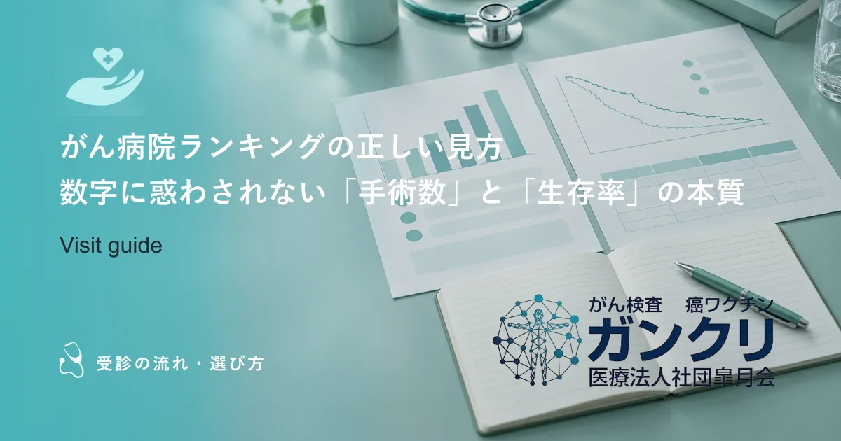 がん病院ランキングの正しい見方｜数字に惑わされない「手術数」と「生存率」の本質